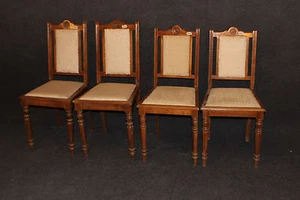 Silla, 4 sillas burguesas Louis Philippe, Gründerzeit, haya #2363 - Imagen 1 de 8