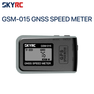 SKYRC GSM-015 GPS GNSS Speed Meter Altimeter for RC Car Plane Drone SK-500024 - Image 1 of 4