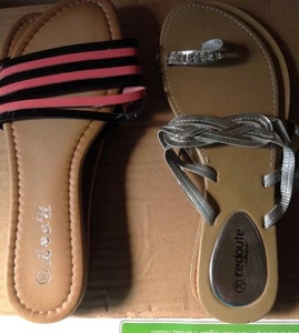 2 paia di Sandali donna uno infradito misura 38/39 - Foto 1 di 1