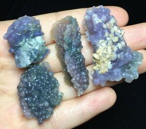 45g Natural Grape Agate Botryoidal Purple Chalcedony Specimen Indonesia x317