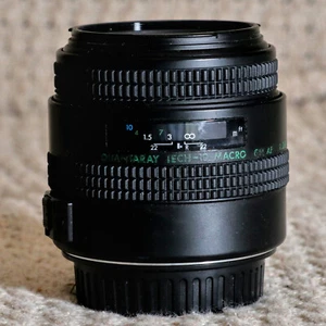 Quantaray (Sigma made) 90mm F/2.8 Macro Multi Coated Lens Canon EF *READ - Picture 1 of 10