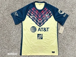 NIKE CLUB AMERICA STADIUM HOME JERSEY 2020/21 CV7887-706 SIZE MEDIUM NEW - Picture 1 of 3