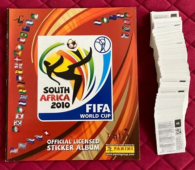 ALBUM VUOTO + SET di 328 figurine - South Africa 2010 - PANINI - Immagine 1 di 4