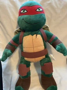 Peluche Build A Bear-Raphael-Red Teenage Mutant Ninja 18"" con caparazón - Imagen 1 de 8