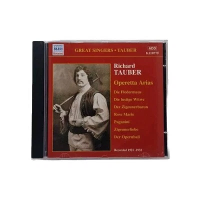 TAUBER: Operetta Arias (CD Album, 2004) NAXOS Historical 8.110779 - Image 1 of 4