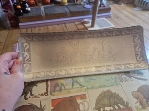 Metal Trinket Dish Norwegian Hand Made Deer / Stag - Picture 1 of 12