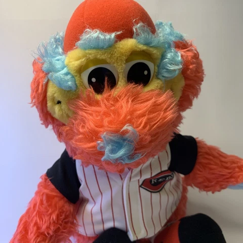 2005 GAPPER Cincinnati Reds Baseball Mascot Build-A-Bear Plush Cover