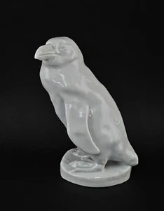 9440115 Porzellan Figur Pinguin Schwarzburger Werkstätten Ruoff weiß 14x10x21cm - Bild 1 von 4