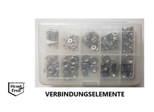 Sechskantmuttern Sortiment/Set DIN 934 UNF Zollgewinde EDELSTAHL A2 125 Teile - Bild 1 von 1