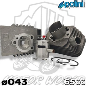 Set Cylindre Tête Racing 140.0133/10r Groupe Polini D.43 Sp 10 Piaggio Bravo - Photo 1/1