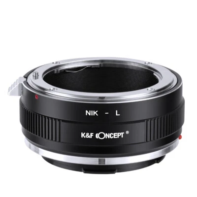 K&F Concept NIK-L Lens Mount Adapter For Nikon F Mount Lens to L Mount Camera US