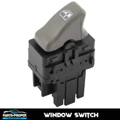 Interruptor de ventana eléctrica delantera lado del pasajero para Pontiac Montana 2000-2005 10409721 Foto 1 de 4