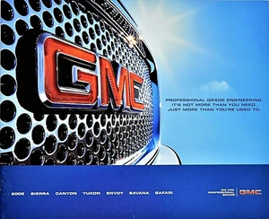 Folleto original de ventas de camiones GMC 2005 ~ camionetas ~ SUV ~ 26 páginas ~ 11" X 9" - Imagen 1 de 10