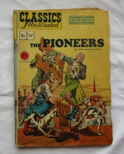 1'st May 1947 Classics Illustrated #37 HRN Original Rudy Palais Pioneers Cooper* - Picture 1 of 12