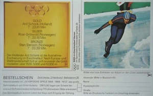 Bild 25 Huberty Olympia 1972 5000 m Eisschnellauf Schenk Holland Grönvold Norway - Bild 1 von 1