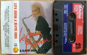 Lepa Brena - Boli me uvo za sve YUGOSLAVIAN FOLK CASS TAPE 1990 - Picture 1 of 2