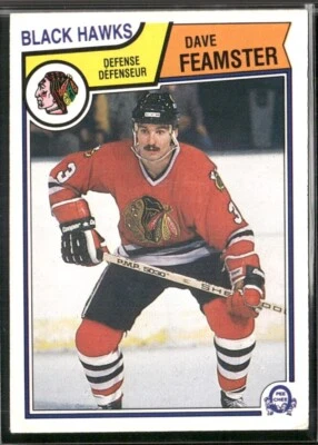 1983-84 O-Pee-Chee - Dave Feamster #100 (RC) - Image 1 of 2