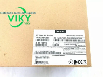 Lenovo 00YK028 7XB7A00039 600GB 2.5''  15K 12GB/s SAS Internal Hard Drive - Image 1 of 3