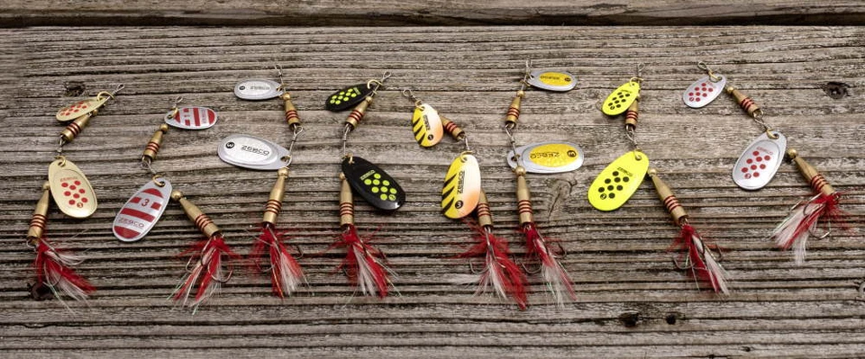 Zebco Trophy Z-Tandem Hechtspinner doppelspinner Zanderköder Hechtköder - Bild 1 von 1