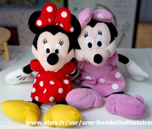 2 Peluches Minnie, Disney Parks - Photo 1/10
