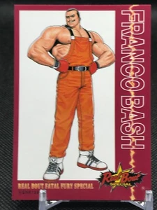 FRANCO BASH REAL BOUT FATAL FURY SPECIAL SNK Trading Cards Gamest Rare - Picture 1 of 12
