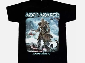 Amon Amarth Band Jomsviking Schwarz Shirt Unisex Baumwolle S bis 5XL - Bild 1 von 6