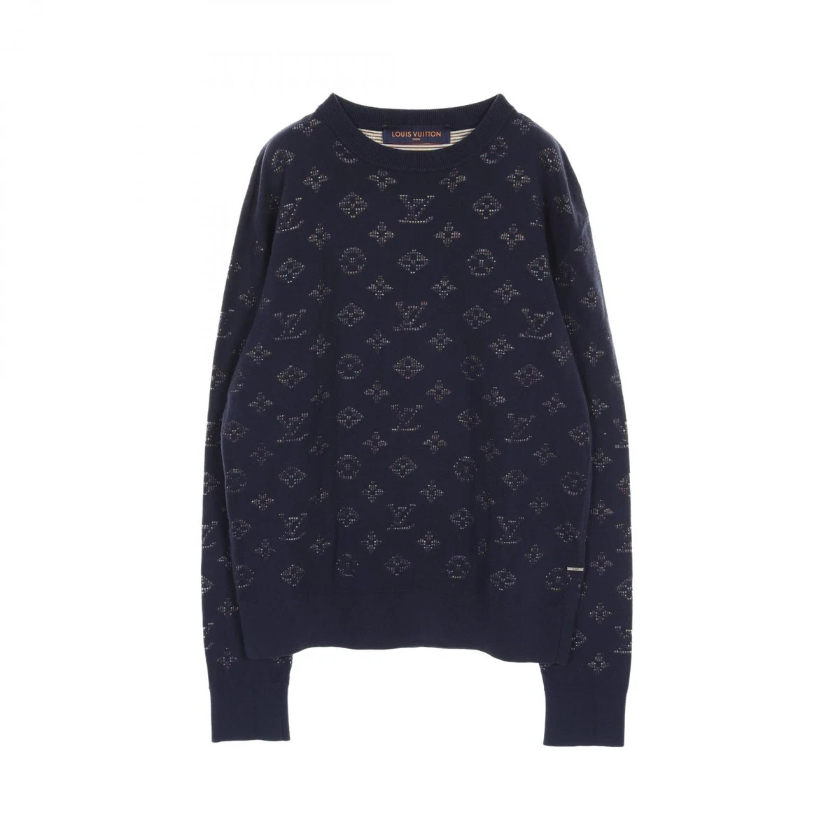 Louis Vuitton Blue Crew Neck Sweaters for Men for sale | eBay