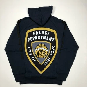 Palace Department NYPD Hoodie | Small | Navy - Picture 1 of 7