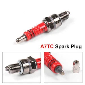 3PCS Spark Plug A7TC For GY6 50cc 70cc 150cc Moped ATV Scooter Dirt Bike Go Kart - Picture 1 of 8