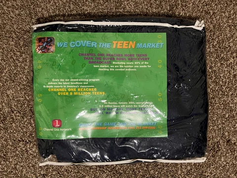 Super Bowl 34 Blanket - New - St. Louis Rams Channel One 1 XXXIV Titans Football Cover