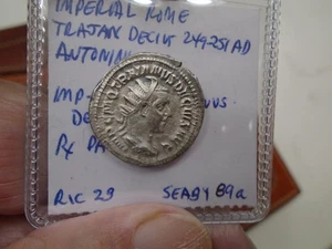 Imperial Rome Trajan Decius 249 - 251 AD Antoninianus RIC 23 - Picture 1 of 5