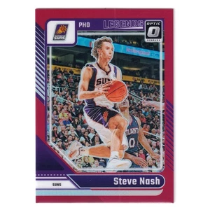 2024 NBA Donruss Optic Steve Nash Red Prizm /99 Phoenix Suns #227 - Picture 1 of 3