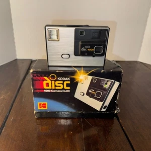Conjunto de cámara Kodak Disc 4000 de colección con caja y - sin probar - Imagen 1 de 4
