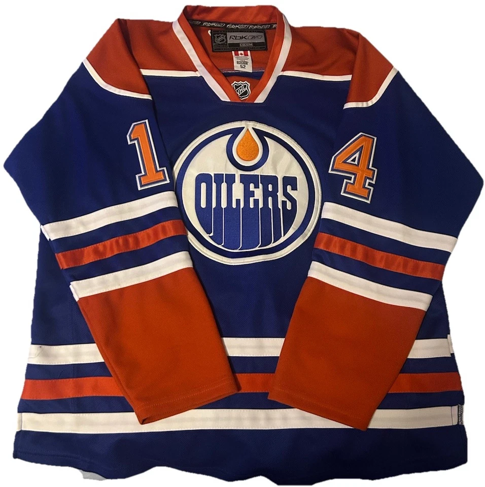 Reebok Edmonton Oilers Jordan Eberle #14 Jersey Men's Size 52 NHL Hockey - Image 1 of 4
