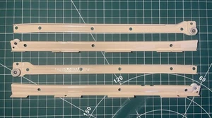 Ikea Schublade Laufschiene Set 450mm Malm Hemnes Mandal Brusali Brimnes - Bild 1 von 3