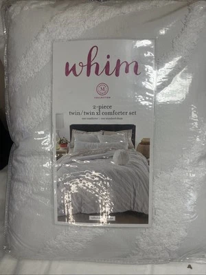 Whim por Martha Stewart Zebra 2 peças. conjunto de edredom duplo - Imagem 1 de 4