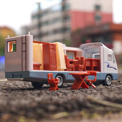 Tiado Legierung Wohnwagen Modell Auto Wohnwagen abnehmbar - Bild 1 von 4