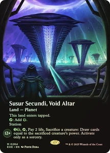 MTG FOIL Susur Secundi, Void Altar  - Edge of Eternities #284 - Picture 1 of 1