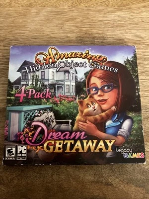 Amazing Hidden Objects Dream Getaway Video Game Pc DVD-ROM E-Everyone  - Image 1 of 4