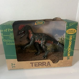 Juguete de dinosaurio Terra by Battat Dilophosaurus con luz y sonido-2018 - Imagen 1 de 5