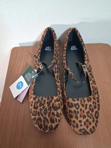 Ballerine Wild Fable business casual memory foam stampa animalier Mary Jane nuove con etichette taglia 7,5 - Foto 1 di 4