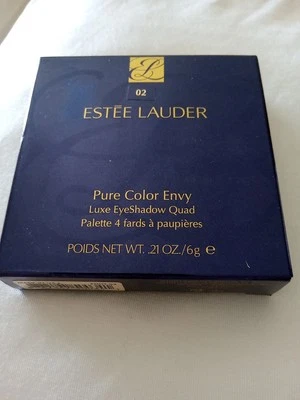 Estee Lauder 02 Indigo Night Eye Shadow Quad  Palette .21 Oz New IN Box - Image 1 of 2