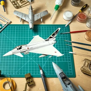 1/100 Ef2000 Kampfjet Replikat Druckguss Flugzeug Wohnkultur Flugzeugmodell - Bild 1 von 6