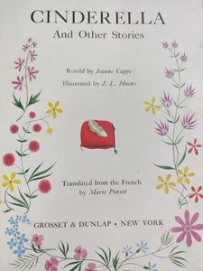 Cinderella and Other Stories 1957 Jeanne Cappe JL Huens HC No DJ Donkey Skin - Picture 1 of 19
