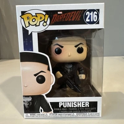 Funko Pop! Marvel Daredevil: Punisher #216 W/PROTECTOR - Image 1 of 4