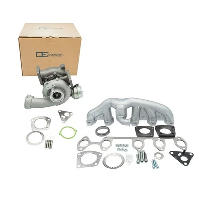 Turbolader+Krümmer für VW T5 2.5 TDI 5 Zylinder 070145701HV 070253017A AXE - Bild 1 von 4