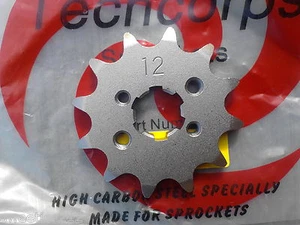 Front Sprocket 12T fits Derbi Senda R (50cc) 2000-02 (420) - Picture 1 of 1