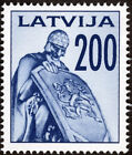 Łotwa 1991 Pomnik honorowy Rycerzy Wysoka wartość MNH (SC# 326)