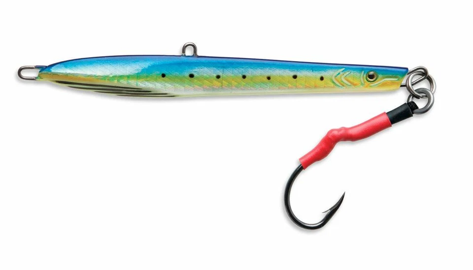 Señuelos Williamson Abyss Speed Jig 100 - azul amarillo - señuelo de metal de 3,5 oz Foto 1 de 1