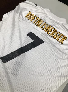 Vtg Reebok OnField L BEN ROETHLISBERGER Pittsburgh Steelers Jersey NFL Equipment - Picture 1 of 12